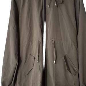 Unbranded Plus Size Womens Rain Jacket Plus Size Long Raincoat Lightweight Hoode